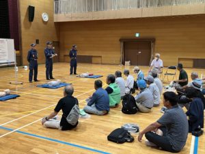 交流プラザ訓練1